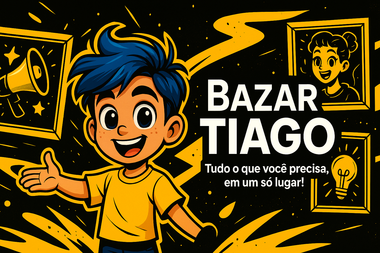 Bazar Tiago - Tudo o que você precisa, em um só lugar!