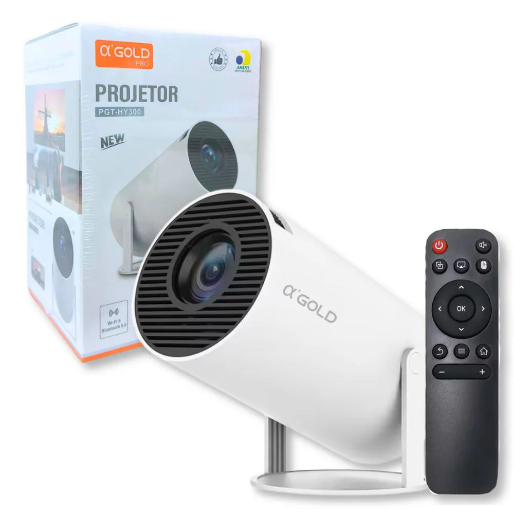 Mini Projetor α'GOLD PRO PGT-HY300